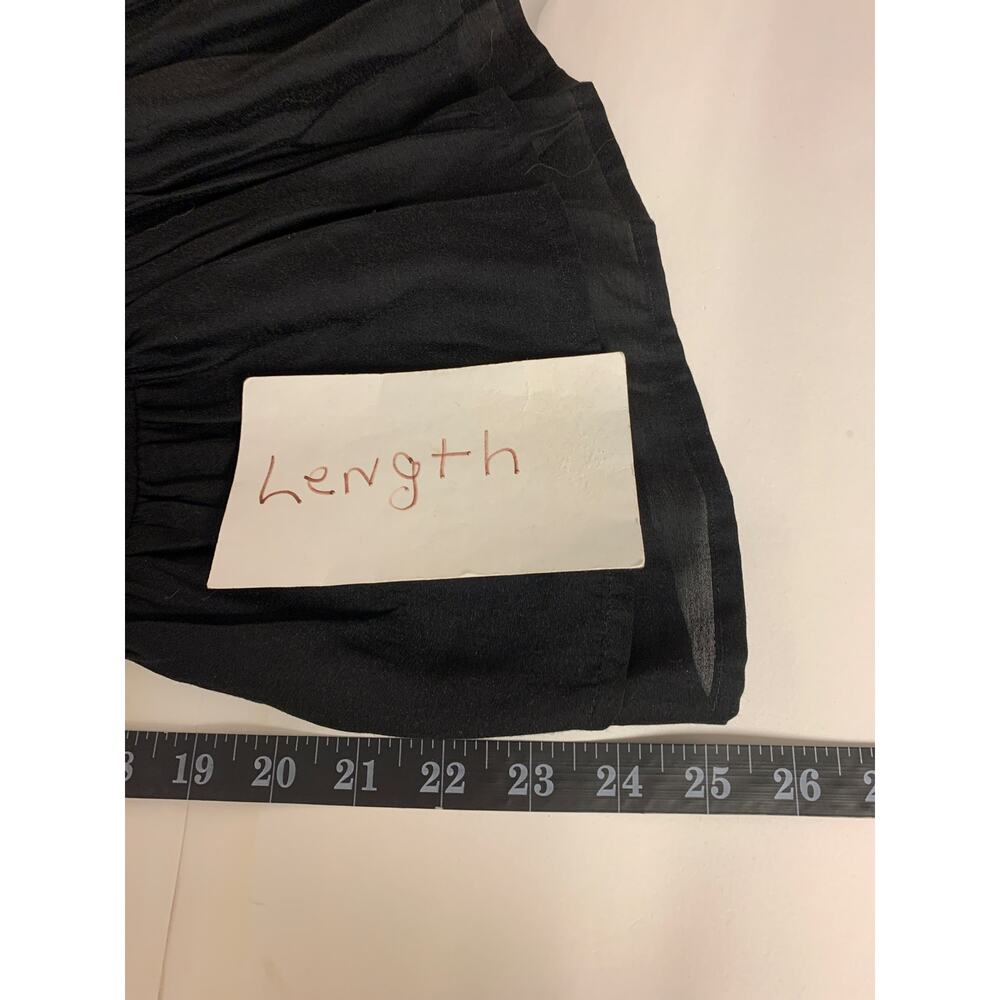 Old Navy Black Crop Top Babydoll Bohemian Whimsigoth Flowy NWT Womens SZ 2X - Picture 7 of 8
